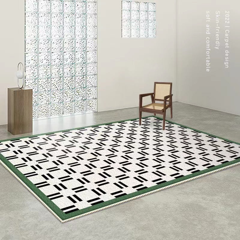 Tapis en Forme Irrégulière │ Élégance Contemporaine pour Votre Espace de Vie