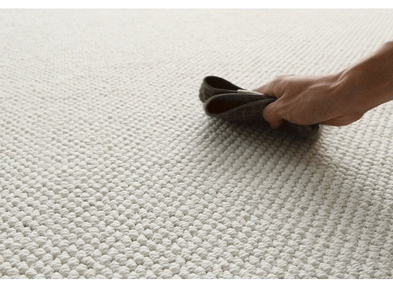 Tapis Sisal de Couleur Unie │ Simplicité et Modernité pour Votre Espace