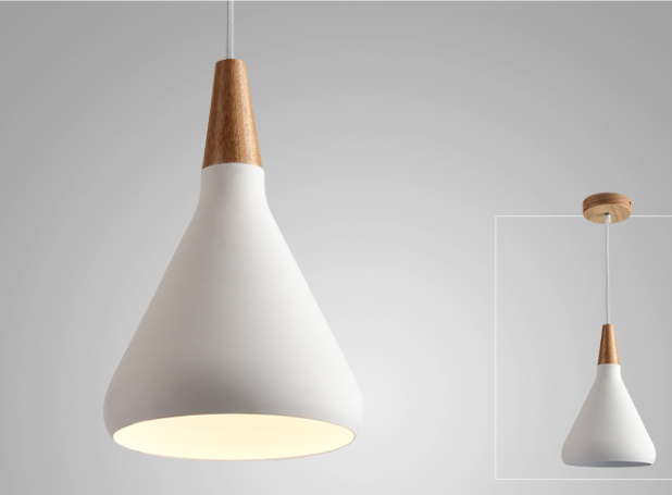 Lustre Nordique │ Trois Lampes Simples et Modernes │ Lustre en Verre pour Ambiance Chaleureuse