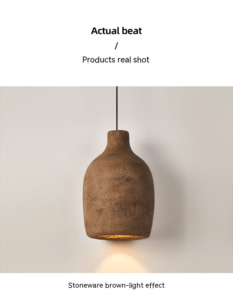 Lampes de Style Rétro rustique │ Sculpture à la Main en Ciment │ Ambiance Vintage