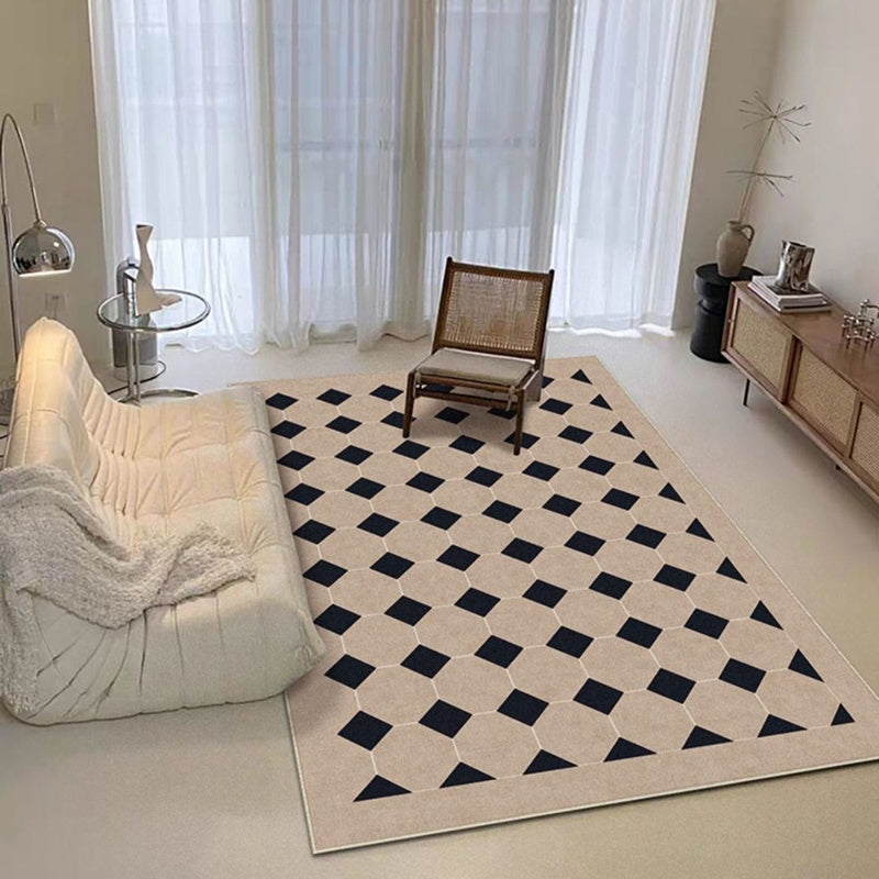 Tapis en Forme Irrégulière │ Élégance Contemporaine pour Votre Espace de Vie