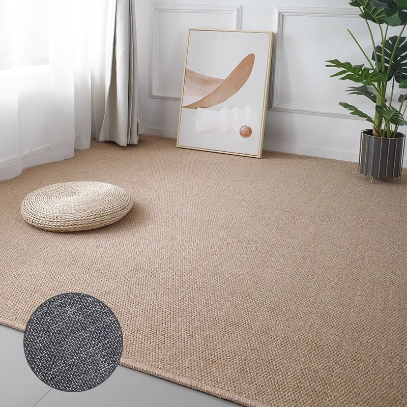 Tapis Sisal de Couleur Unie │ Simplicité et Modernité pour Votre Espace