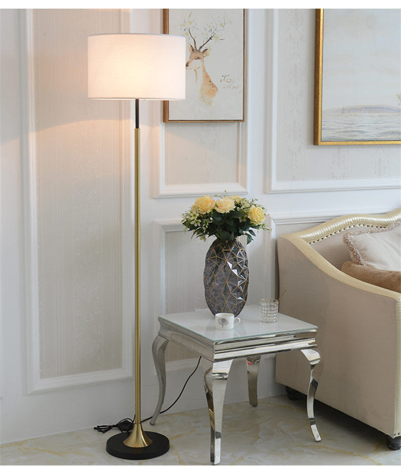 Lampadaire Minimaliste Simple │ Éclairage Moderne pour Salon