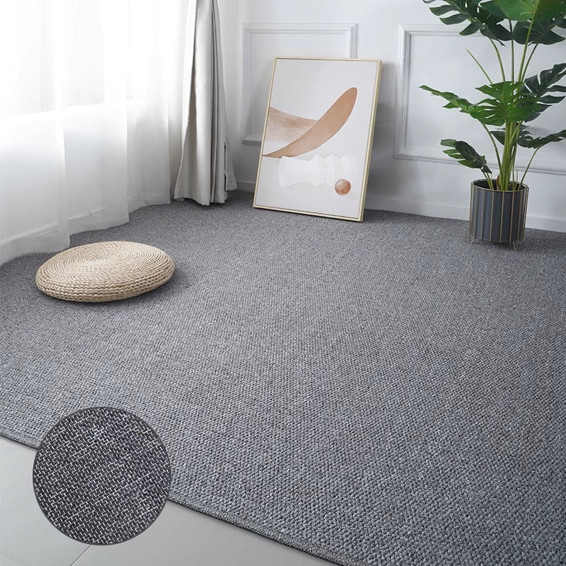 Tapis Sisal de Couleur Unie │ Simplicité et Modernité pour Votre Espace