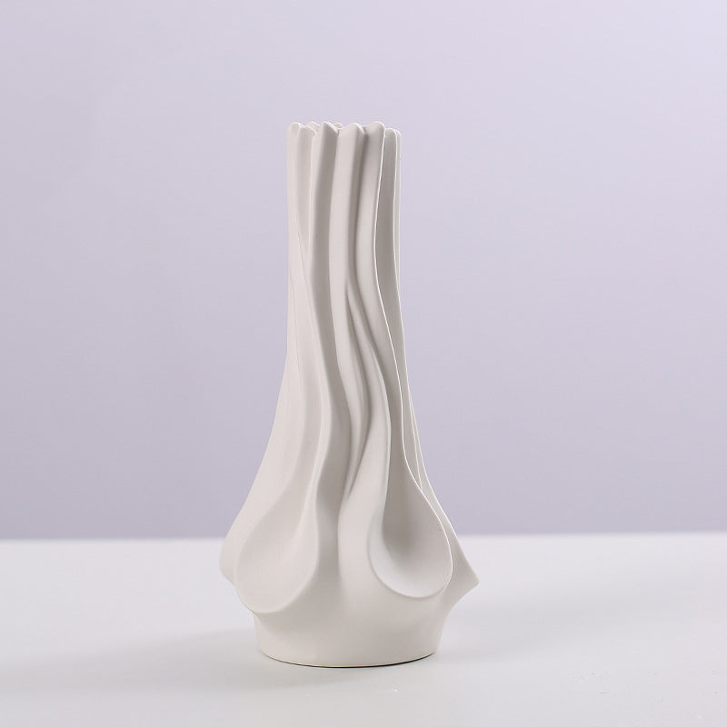 Élégance Européenne | Vases Ornements d'Arrangement Floral Séché