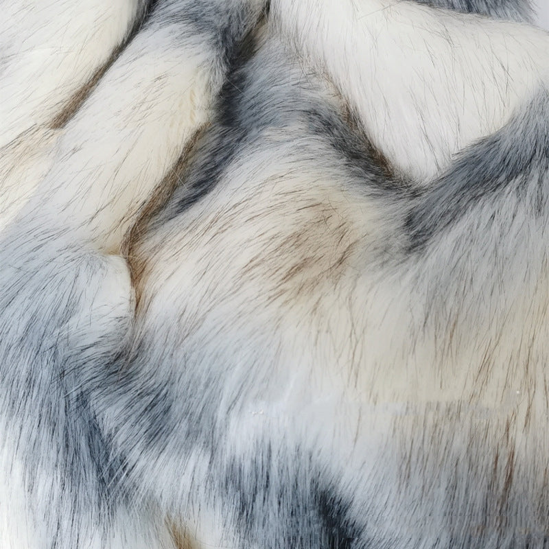 Couverture en Fausse Fourrure de Renard │Confort pour Toutes les Saisons