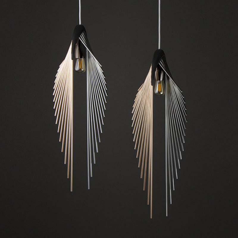 Lustre Moderne en Fer │ Éclairage pour Espaces Contemporains