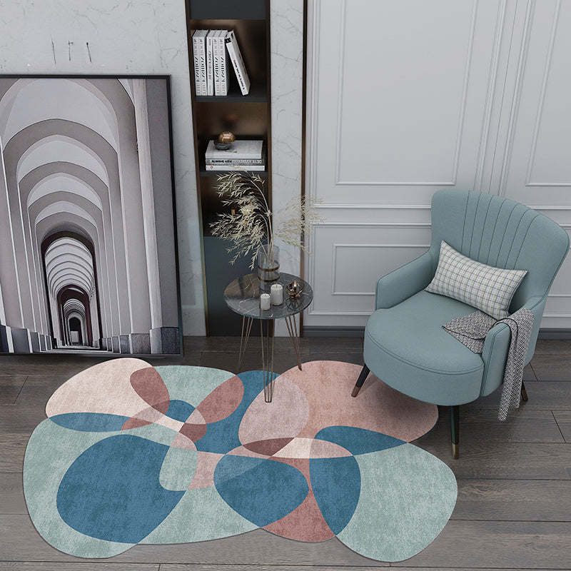 Tapis de Superposition de Bloc de Couleur │ Modernité et Créativité