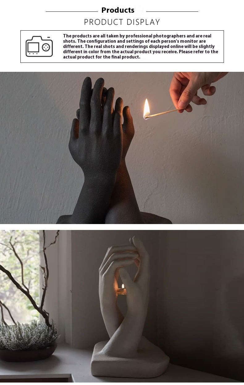 Ornements de Bougeoirs Créatifs à Force Échelonnée │ Décoration Artisanale Moderne