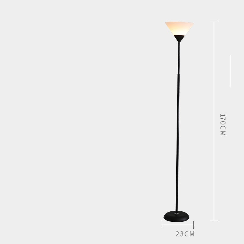 Lampadaire Minimaliste en Fer │ Éclairage Élégant pour Salon ou Chambre