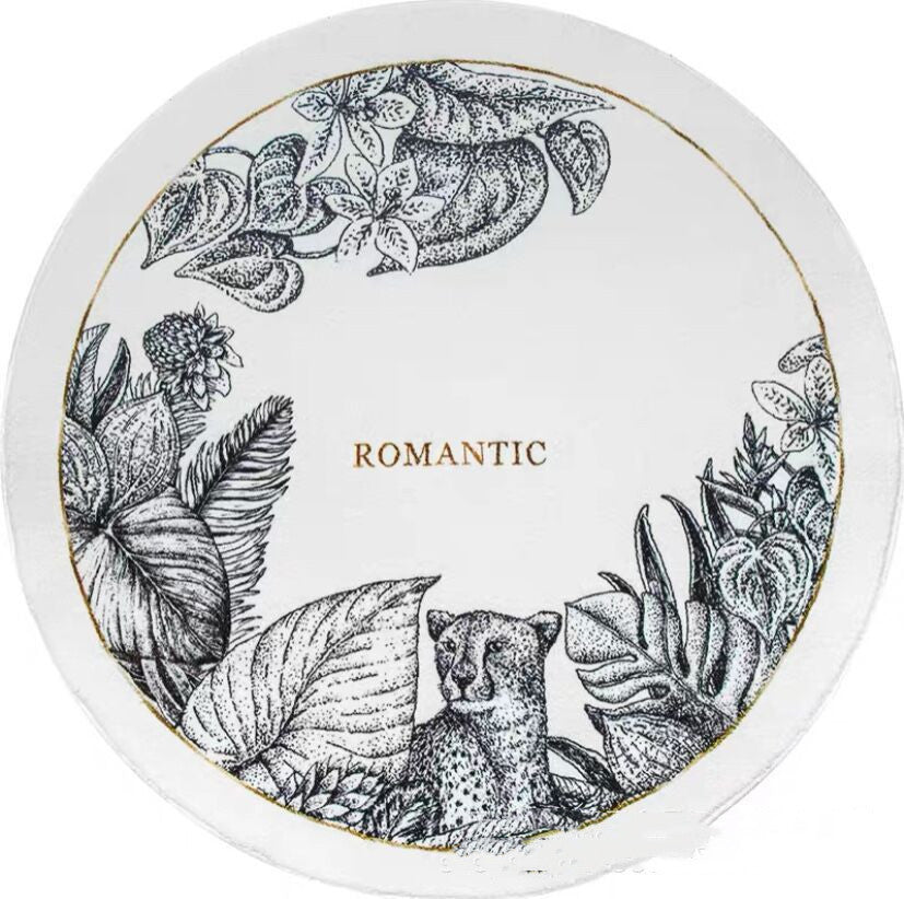 Tapis Rond Grand Format pour Salon │ Élégance Nordique pour Votre Intérieur