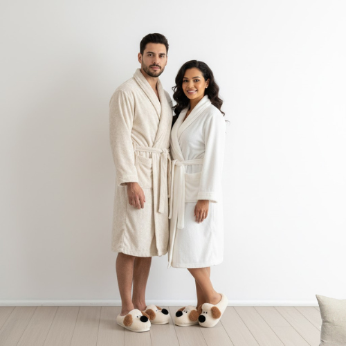 Pantoufle Oslo Truffe | le chien tendre des jours gris