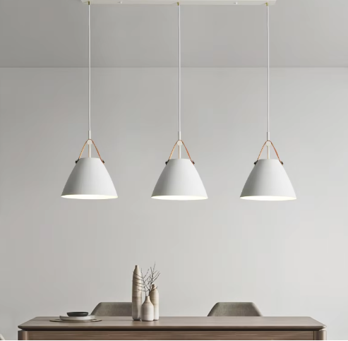 Lustre Nordique en Fer │ Design Créatif et Ambiance Chaleureuse