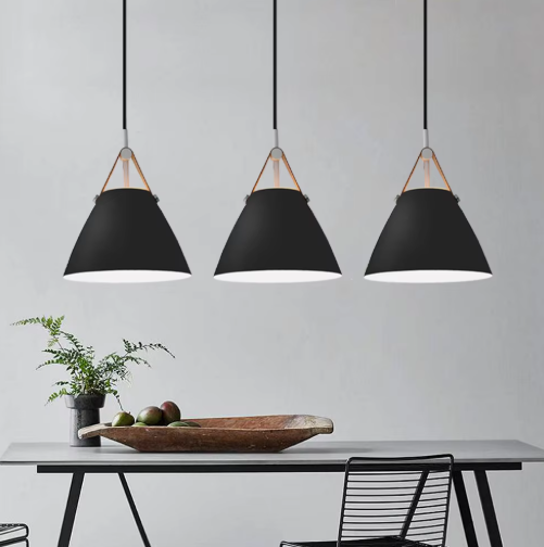 Lustre Nordique en Fer │ Design Créatif et Ambiance Chaleureuse