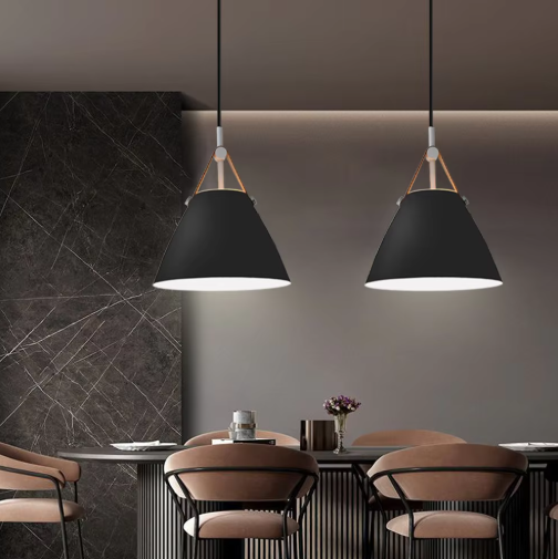 Lustre Nordique en Fer │ Design Créatif et Ambiance Chaleureuse