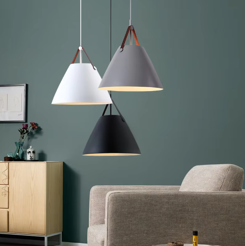 Lustre Nordique en Fer │ Design Créatif et Ambiance Chaleureuse