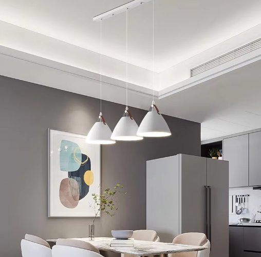Lustre Nordique en Fer │ Design Créatif et Ambiance Chaleureuse