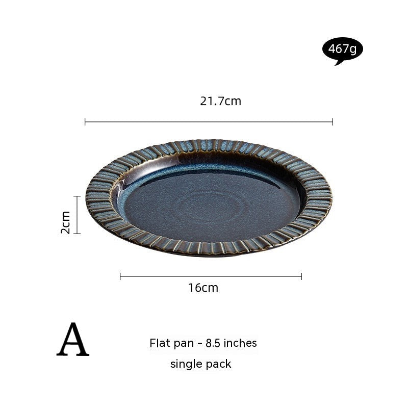 Bols et Assiettes en Céramique Cuite au Four │ Motif Ciel Étoilé