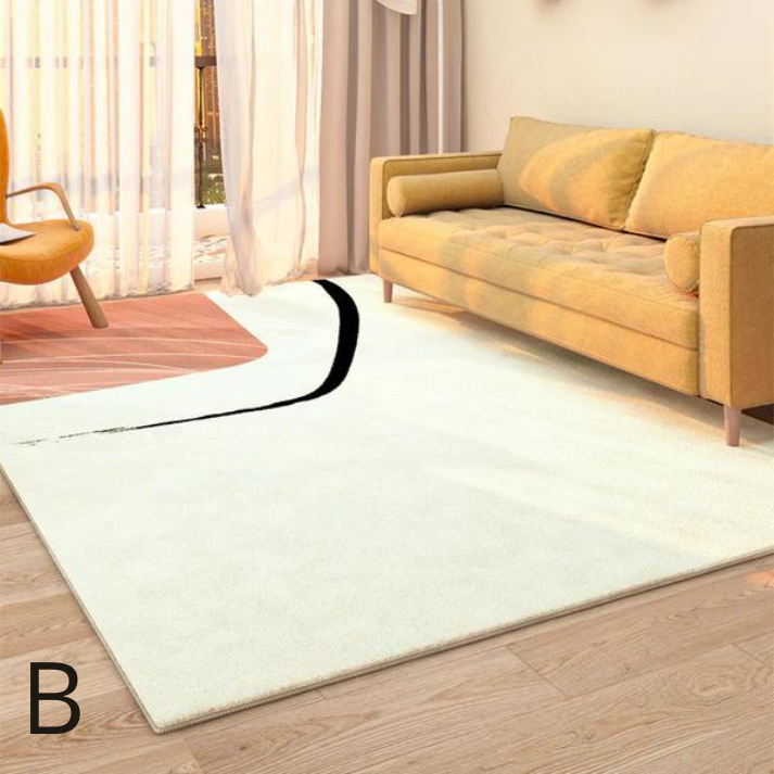 Tapis Moderne et Simple pour le Salon │ Sophistication et Confort Assuré