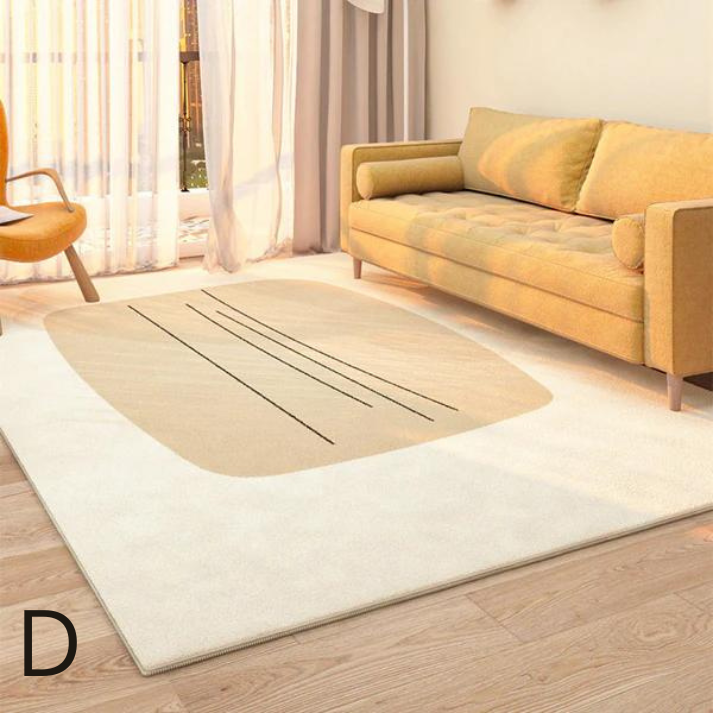 Tapis Moderne et Simple pour le Salon │ Sophistication et Confort Assuré