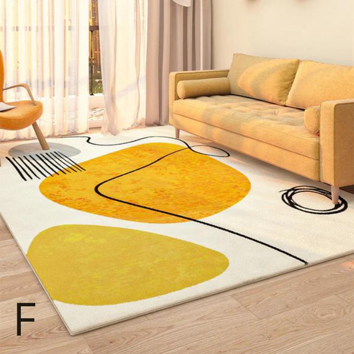 Tapis Moderne et Simple pour le Salon │ Sophistication et Confort Assuré