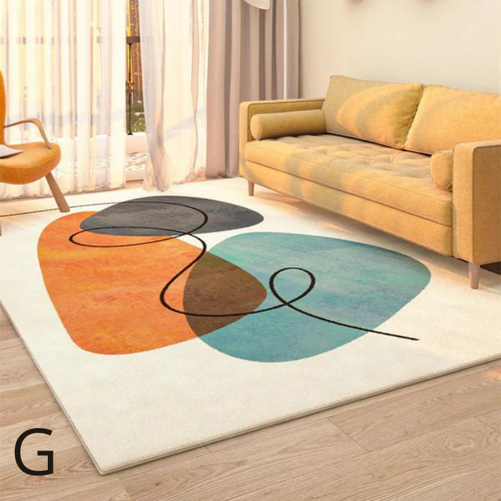 Tapis Moderne et Simple pour le Salon │ Sophistication et Confort Assuré