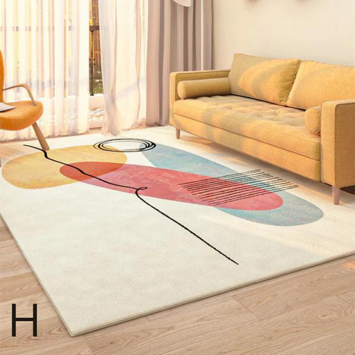 Tapis Moderne et Simple pour le Salon │ Sophistication et Confort Assuré