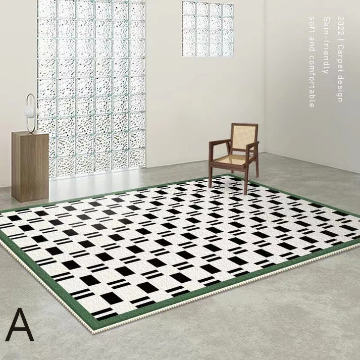 Tapis en Forme Irrégulière │ Élégance Contemporaine pour Votre Espace de Vie