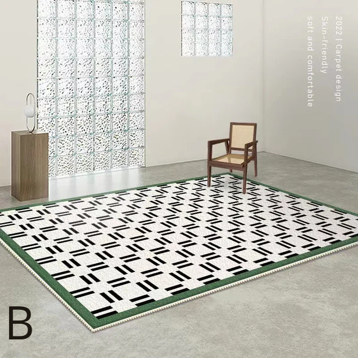 Tapis en Forme Irrégulière │ Élégance Contemporaine pour Votre Espace de Vie