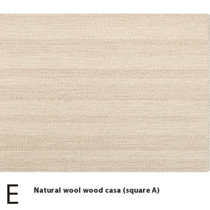 Tapis en Laine Naturelle avec Rayures │ Artisanat raffiné et Fait Main