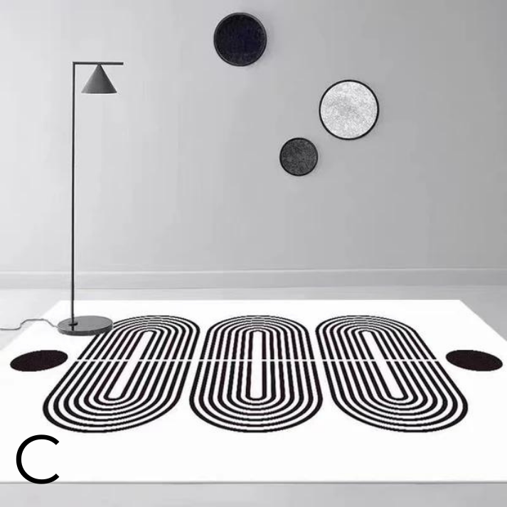 Tapis | Moderne en Polyester avec un Design Artistique