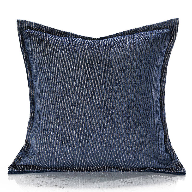 Oreiller de Détente en Jacquard Chenille | Confort et Élégance