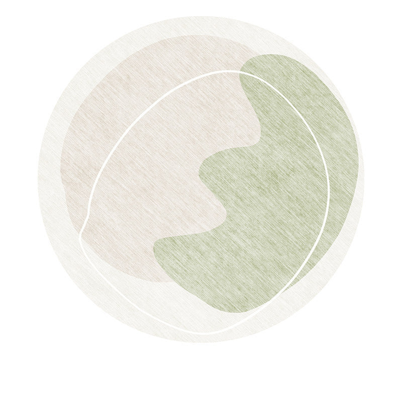 Tapis Rond en Velours Cristal │ Luxe et Modernité pour Votre Intérieur