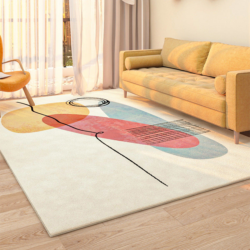 Tapis Moderne et Simple pour le Salon │ Sophistication et Confort Assuré