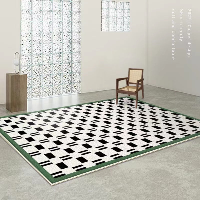 Tapis en Forme Irrégulière │ Élégance Contemporaine pour Votre Espace de Vie