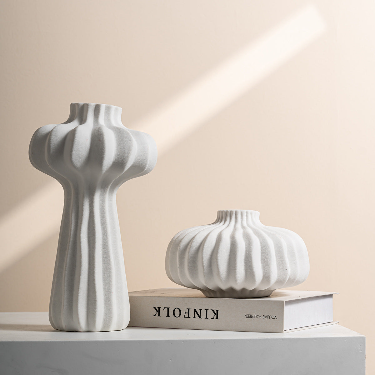 Vase Européen Opulent │ Harmonie entre Fonctionnalité et Esthétique