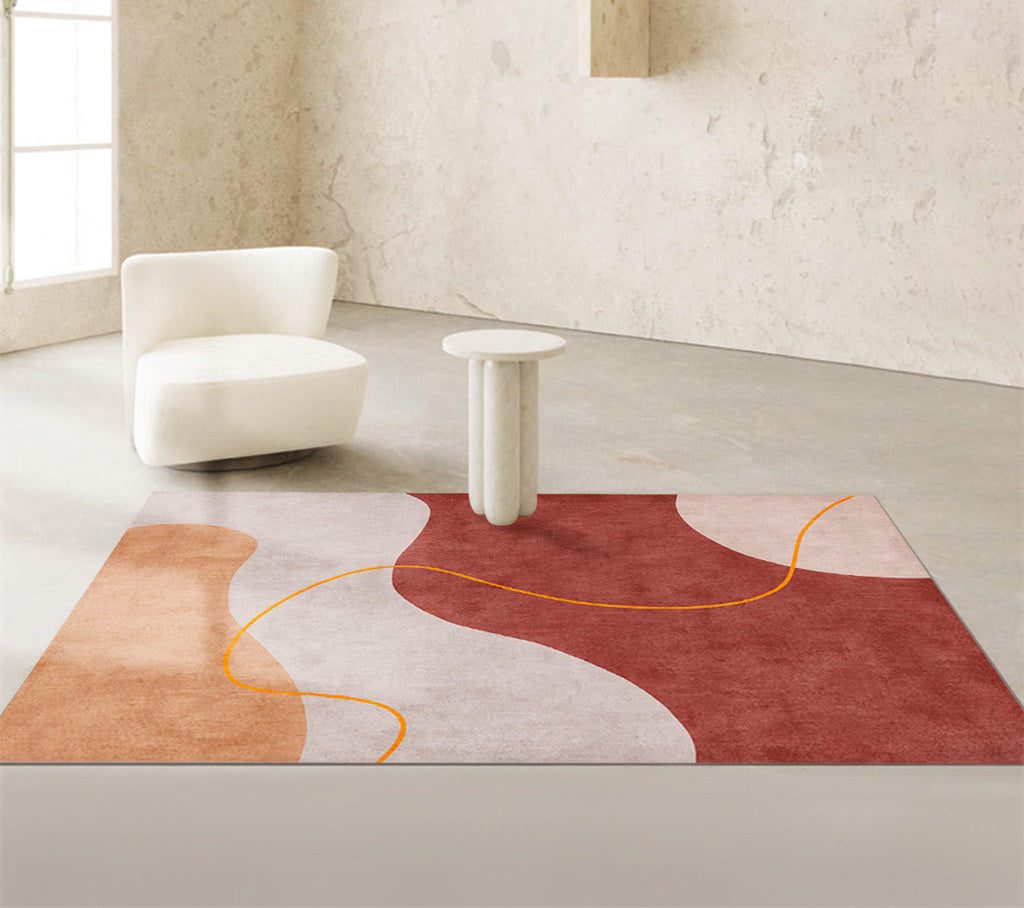 Tapis Moderne pour Salon │ Style Minimaliste pour la Maison