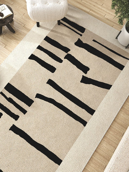 Tapis Ménage Tapis de Sol │ Motif Géométrique pour un Décor Contemporain