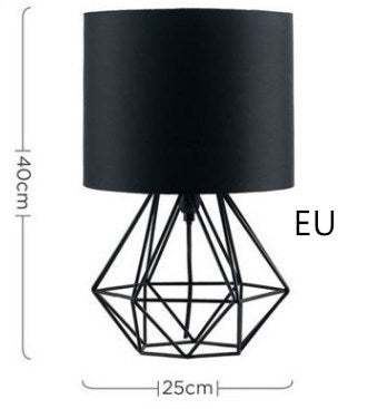 Lampe de Chevet Élégante pour Salon ou Bureau │ Style Européen