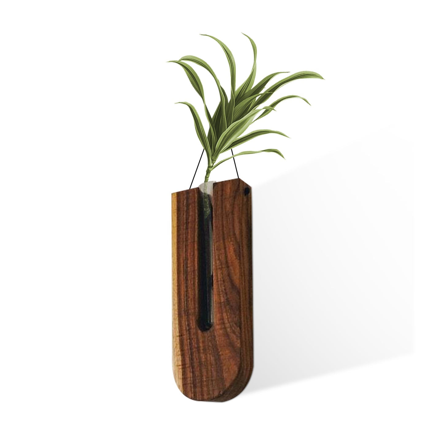 Vase Rotatif en Bois │ Élégance Moderne pour Votre Intérieur