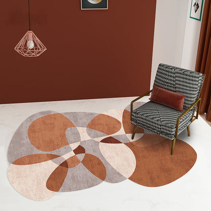 Tapis de Superposition de Bloc de Couleur │ Modernité et Créativité