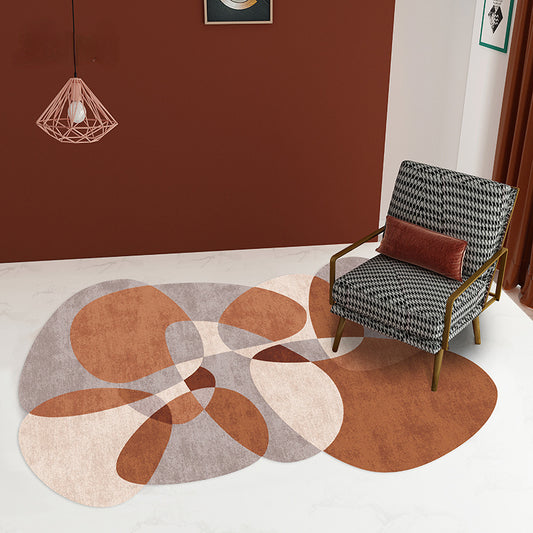 Tapis de Superposition de Bloc de Couleur │ Modernité et Créativité