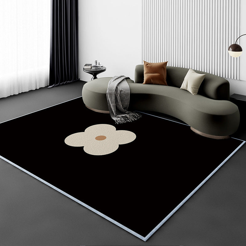 Tapis de Salon en Velours de Cristal │ Élégance et Confort avec Design Français