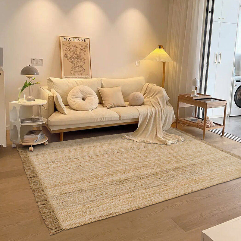 Tapis en Jute Tissé à la Main │ Élégance Naturelle pour Votre Intérieur