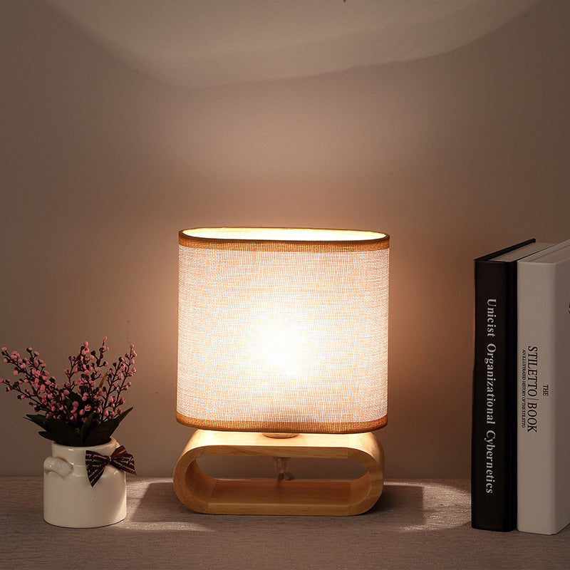 Lampe de Table Nordique Moderne | Style Boisé