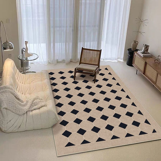 Tapis en Forme Irrégulière │ Élégance Contemporaine pour Votre Espace de Vie