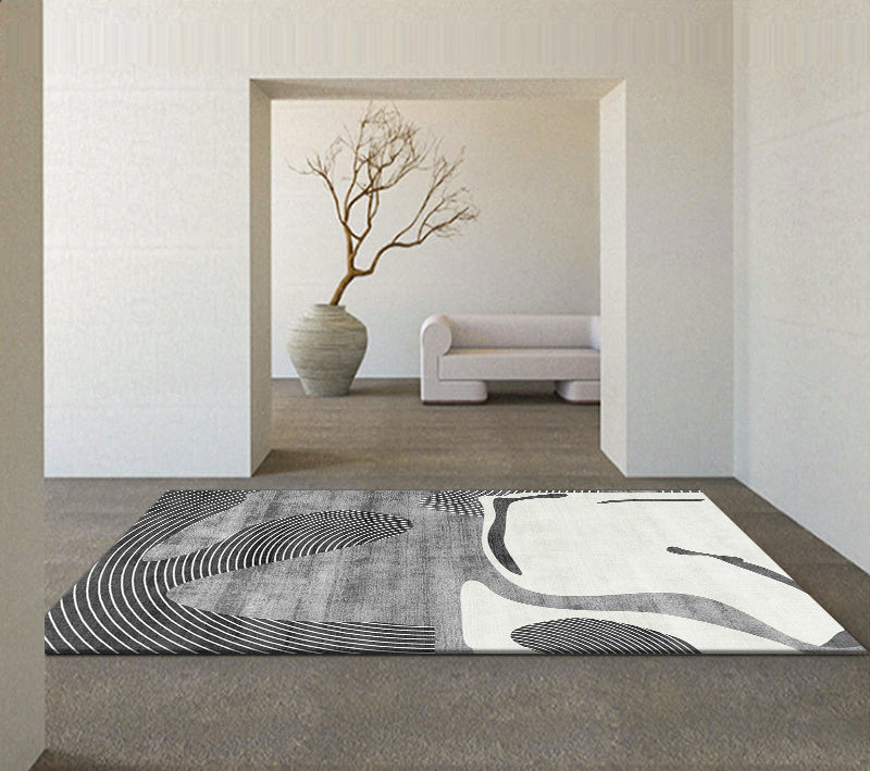 Tapis Moderne pour Salon │ Style Minimaliste pour la Maison