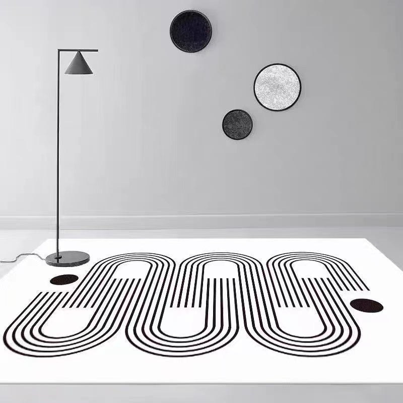 Tapis | Moderne en Polyester avec un Design Artistique