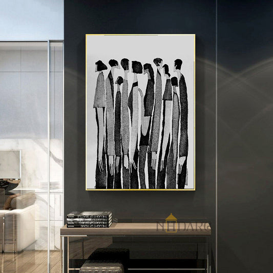 Tableau sur Toile Personnalisé │ Art Moderne pour Sublimer Votre Espace