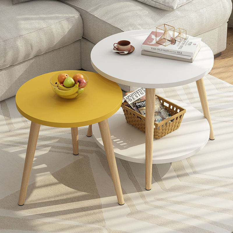 Table d'Appoint Ronde │ Style Nordique Moderne et Simple